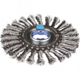 Brosse plate X-Lock torsadée