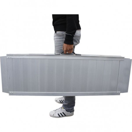 Rampe valise en aluminium