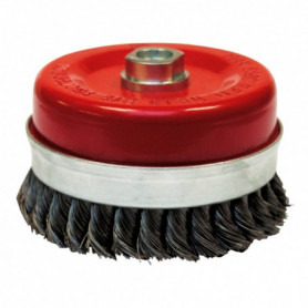 Brosse coni. 100 acier m14 fil 0.5