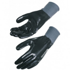 Gant nitrile noir tout enduit taille 11