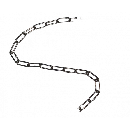 Chainette inox m long 2.5 mm