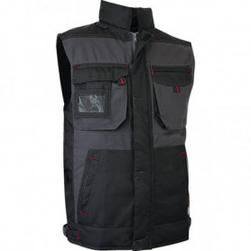 Bodywarmer Sable Gris/Noir