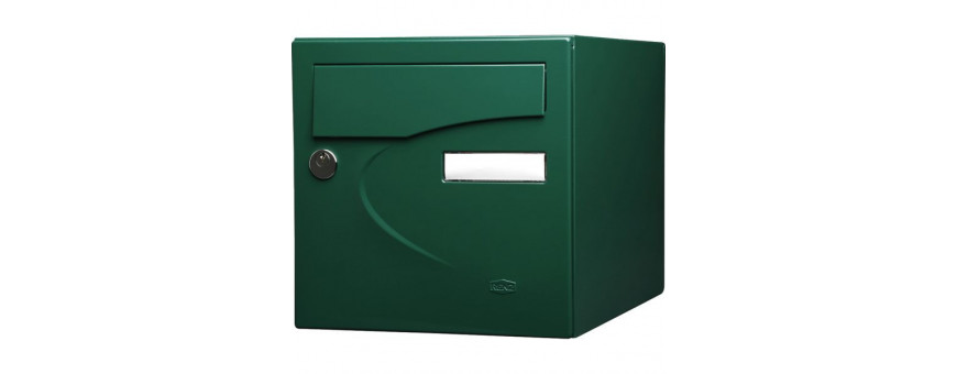 Boîte aux lettres et armoires à clés