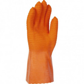 Gant latex tout enduit orange 30cm