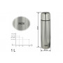 Bouteille Isotherme INOX 1L