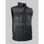 GILET BICOLORE SABLE C/P GRIS/NOIR T6 (TXXL)