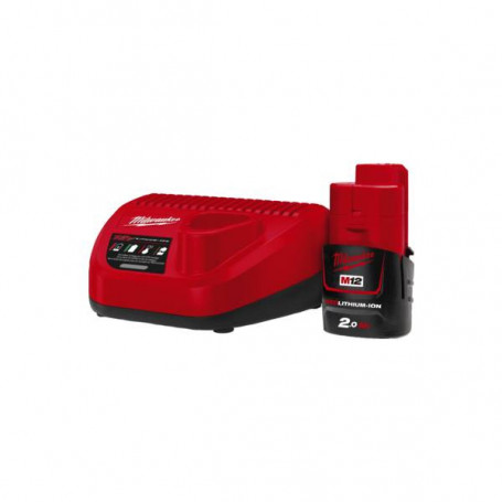 PACK BATTERIE 12V 2,0AH RED LI-ION MILWAUKEE