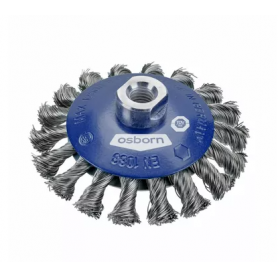 BROSSE CONIQUE SPE. DIA.100 X ÉP,13 X M14 X ACIER TORS