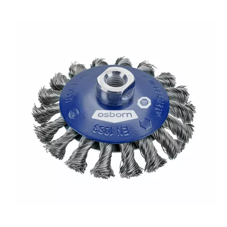 BROSSE CONIQUE SPE. DIA.100 X ÉP,13 X M14 X ACIER TORS