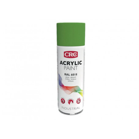 Peintureacrylique vert jaune 400 ml ral 6018