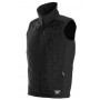 Gilet leger PADDED VEST sans manche noir