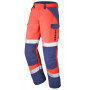 Pantalon HV 300XP ESCORIAL couleur orange HV / Marine