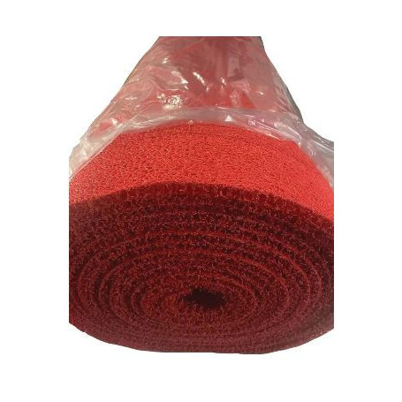 Tapis PVC rouge 1mMX10M - 6MM