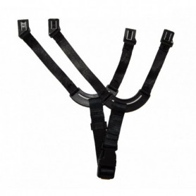 Jugulaire 4 pts boucles FLASH