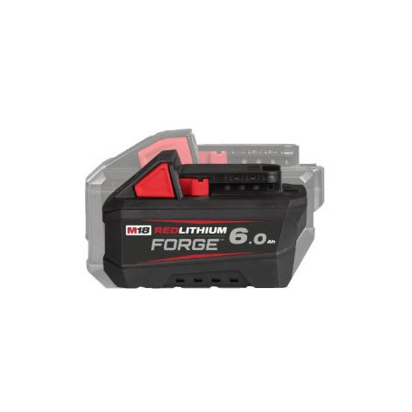 Batterie FORGE milwaukee M18 FB6 - 18V 6,0AH