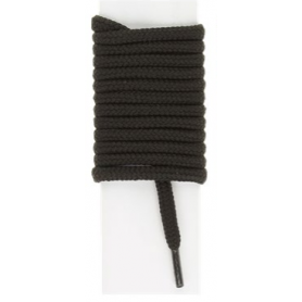 Paire de lacets rond noir 1M20