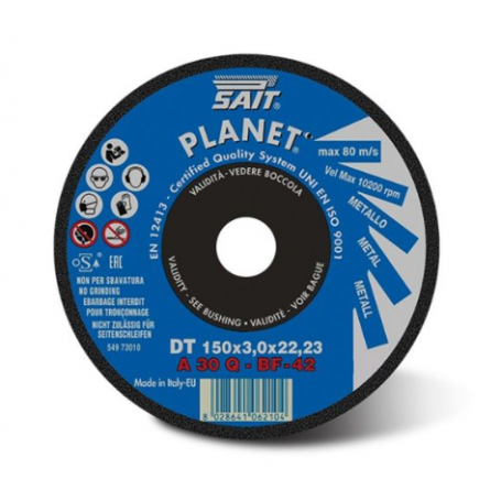 Disque à tronçonner métal A36T, 125 x 3,2 mm