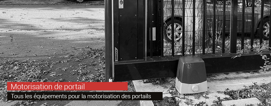 Motorisation de portail et porte de garage | Tous les équipements.