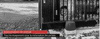 Motorisation de portail et porte de garage | Tous les équipements.