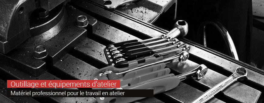 Outillage et les équipements pour l'atelier