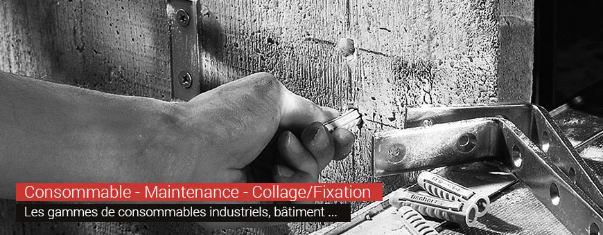 Consommables, maintenance industrielle, collage, fixations|Sofibac