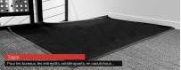 Tapis | Pour les bureaux, les entrepôts, antidérapants, en caoutchouc.