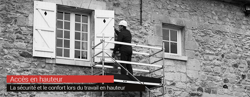 Accès en hauteur | La sécurité du travail en hauteur par Sofibac