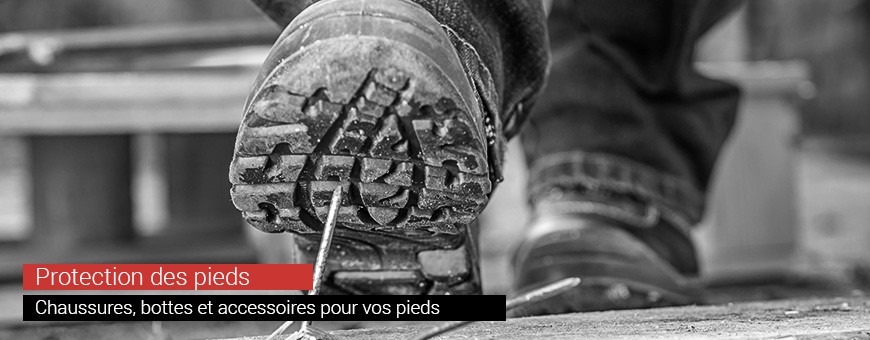 Protection de pieds|Chaussures et bottes de sécurité