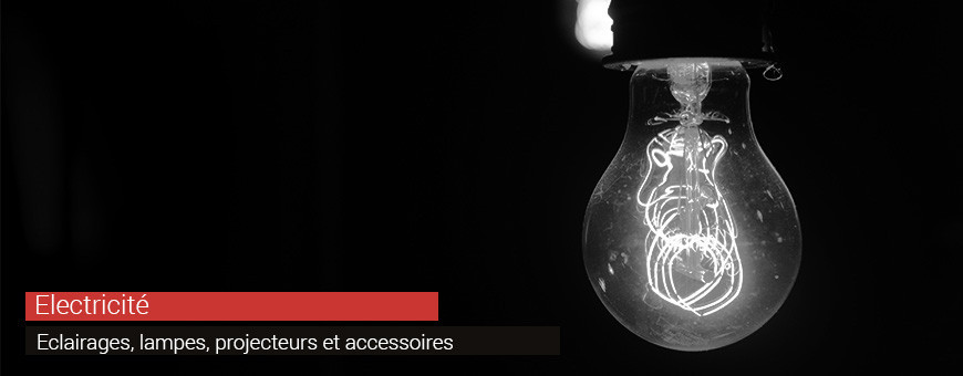 Électricité | Lampes, éclairages, coffrets de chantier et accessoires